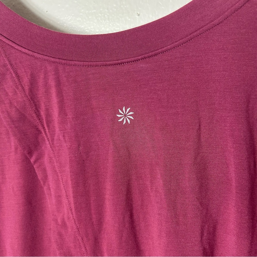 Athleta Explore Split Back Tee Tshirt Boxy Women'… - image 7